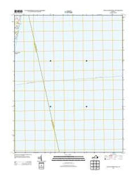 East of Reedville Virginia Historical topographic map, 1:24000 scale, 7.5 X 7.5 Minute, Year 2013