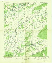 Elk Garden Virginia Historical topographic map, 1:24000 scale, 7.5 X 7.5 Minute, Year 1935