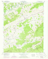 Elk Garden Virginia Historical topographic map, 1:24000 scale, 7.5 X 7.5 Minute, Year 1958
