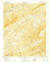 Elk Garden Virginia Historical topographic map, 1:24000 scale, 7.5 X 7.5 Minute, Year 1958