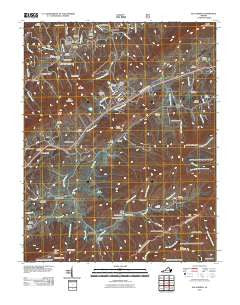 Elk Garden Virginia Historical topographic map, 1:24000 scale, 7.5 X 7.5 Minute, Year 2011