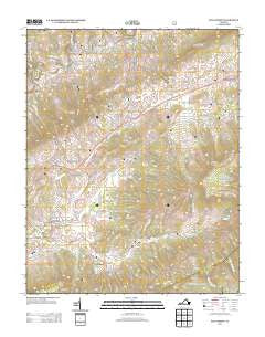 Elk Garden Virginia Historical topographic map, 1:24000 scale, 7.5 X 7.5 Minute, Year 2013