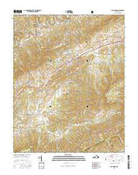 Elk Garden Virginia Current topographic map, 1:24000 scale, 7.5 X 7.5 Minute, Year 2016