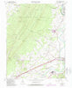 Elkton West Virginia Historical topographic map, 1:24000 scale, 7.5 X 7.5 Minute, Year 1965