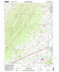 Elkton West Virginia Historical topographic map, 1:24000 scale, 7.5 X 7.5 Minute, Year 1999