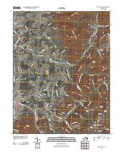 Elkton East Virginia Historical topographic map, 1:24000 scale, 7.5 X 7.5 Minute, Year 2010