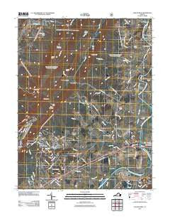 Elkton West Virginia Historical topographic map, 1:24000 scale, 7.5 X 7.5 Minute, Year 2011
