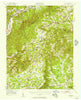 Elliston Virginia Historical topographic map, 1:62500 scale, 15 X 15 Minute, Year 1950