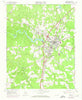 Emporia Virginia Historical topographic map, 1:24000 scale, 7.5 X 7.5 Minute, Year 1963