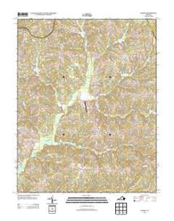 Eureka Virginia Historical topographic map, 1:24000 scale, 7.5 X 7.5 Minute, Year 2013