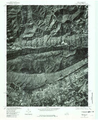 Ewing Virginia Historical topographic map, 1:24000 scale, 7.5 X 7.5 Minute, Year 1976