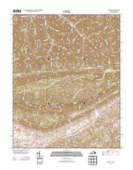 Ewing Virginia Historical topographic map, 1:24000 scale, 7.5 X 7.5 Minute, Year 2013