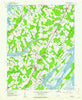 Exmore Virginia Historical topographic map, 1:24000 scale, 7.5 X 7.5 Minute, Year 1943
