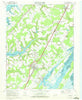 Exmore Virginia Historical topographic map, 1:24000 scale, 7.5 X 7.5 Minute, Year 1968
