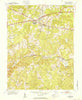 Fairfax Virginia Historical topographic map, 1:24000 scale, 7.5 X 7.5 Minute, Year 1951