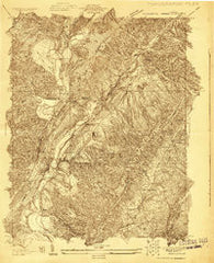 Falling Spring Virginia Historical topographic map, 1:24000 scale, 7.5 X 7.5 Minute, Year 1929