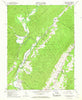 Falling Spring Virginia Historical topographic map, 1:24000 scale, 7.5 X 7.5 Minute, Year 1966