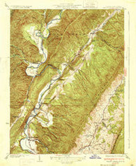 Falling Spring Virginia Historical topographic map, 1:31680 scale, 7.5 X 7.5 Minute, Year 1932