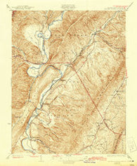 Falling Spring Virginia Historical topographic map, 1:31680 scale, 7.5 X 7.5 Minute, Year 1932