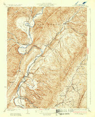 Falling Spring Virginia Historical topographic map, 1:31680 scale, 7.5 X 7.5 Minute, Year 1932
