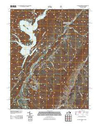 Falling Spring Virginia Historical topographic map, 1:24000 scale, 7.5 X 7.5 Minute, Year 2011
