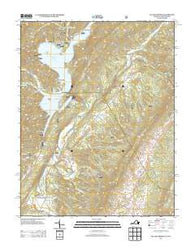 Falling Spring Virginia Historical topographic map, 1:24000 scale, 7.5 X 7.5 Minute, Year 2013