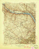 Falls Church Virginia Historical topographic map, 1:31680 scale, 7.5 X 7.5 Minute, Year 1945