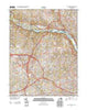 Falls Church Virginia Historical topographic map, 1:24000 scale, 7.5 X 7.5 Minute, Year 2013