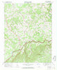 Fancy Gap Virginia Historical topographic map, 1:24000 scale, 7.5 X 7.5 Minute, Year 1968