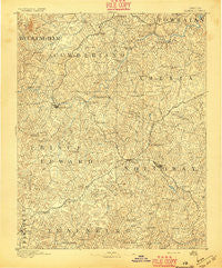 Farmville Virginia Historical topographic map, 1:125000 scale, 30 X 30 Minute, Year 1893