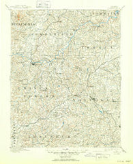 Farmville Virginia Historical topographic map, 1:125000 scale, 30 X 30 Minute, Year 1893