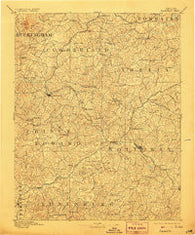 Farmville Virginia Historical topographic map, 1:125000 scale, 30 X 30 Minute, Year 1893