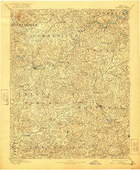 Farmville Virginia Historical topographic map, 1:125000 scale, 30 X 30 Minute, Year 1893