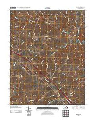 Ferncliff Virginia Historical topographic map, 1:24000 scale, 7.5 X 7.5 Minute, Year 2011