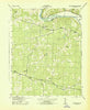 Fine Creek Mills Virginia Historical topographic map, 1:31680 scale, 7.5 X 7.5 Minute, Year 1943