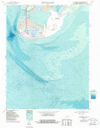 Fishermans Island Virginia Historical topographic map, 1:24000 scale, 7.5 X 7.5 Minute, Year 1968