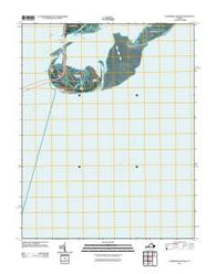 Fishermans Island Virginia Historical topographic map, 1:24000 scale, 7.5 X 7.5 Minute, Year 2011