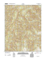 Fletcher Virginia Historical topographic map, 1:24000 scale, 7.5 X 7.5 Minute, Year 2013
