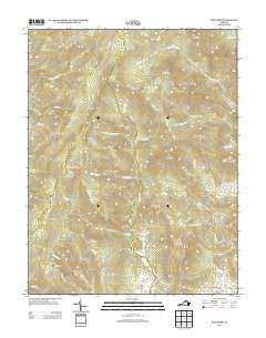 Fletcher Virginia Historical topographic map, 1:24000 scale, 7.5 X 7.5 Minute, Year 2013