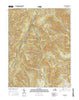 Fletcher Virginia Current topographic map, 1:24000 scale, 7.5 X 7.5 Minute, Year 2016