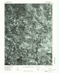 Flint Hill Virginia Historical topographic map, 1:24000 scale, 7.5 X 7.5 Minute, Year 1972