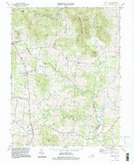 Flint Hill Virginia Historical topographic map, 1:24000 scale, 7.5 X 7.5 Minute, Year 1994