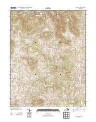 Flint Hill Virginia Historical topographic map, 1:24000 scale, 7.5 X 7.5 Minute, Year 2013