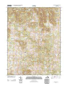 Flint Hill Virginia Historical topographic map, 1:24000 scale, 7.5 X 7.5 Minute, Year 2013