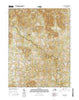 Flint Hill Virginia Current topographic map, 1:24000 scale, 7.5 X 7.5 Minute, Year 2016