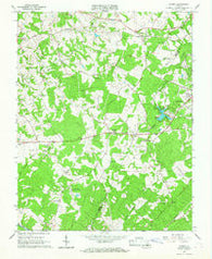 Forest Virginia Historical topographic map, 1:24000 scale, 7.5 X 7.5 Minute, Year 1965