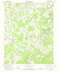 Forest Virginia Historical topographic map, 1:24000 scale, 7.5 X 7.5 Minute, Year 1965