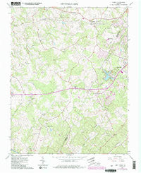 Forest Virginia Historical topographic map, 1:24000 scale, 7.5 X 7.5 Minute, Year 1965