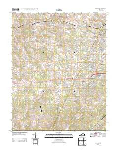 Forest Virginia Historical topographic map, 1:24000 scale, 7.5 X 7.5 Minute, Year 2013