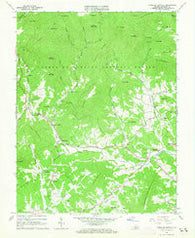 Forks Of Buffalo Virginia Historical topographic map, 1:24000 scale, 7.5 X 7.5 Minute, Year 1963